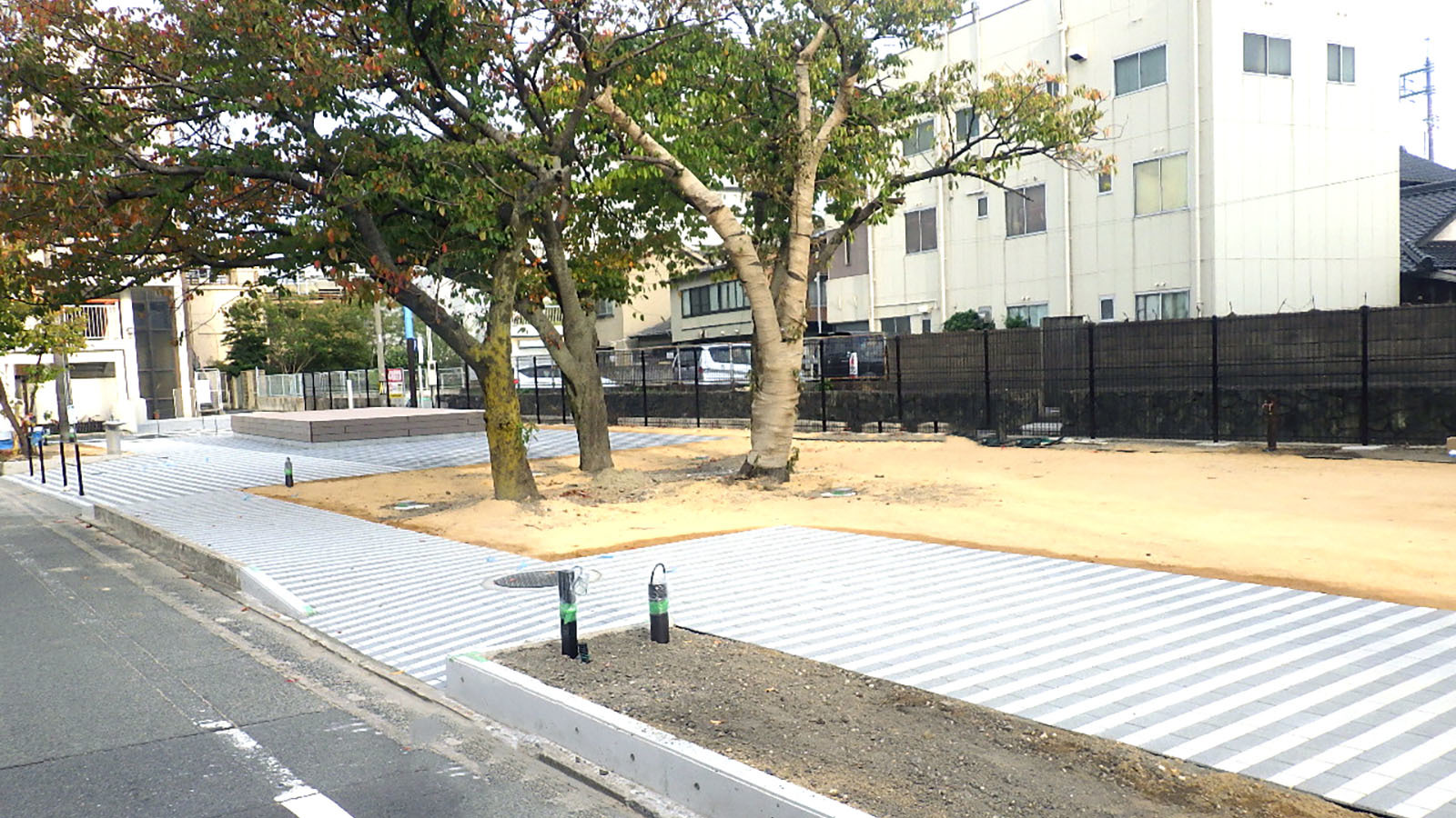 中央街区公園園路広場整備工事